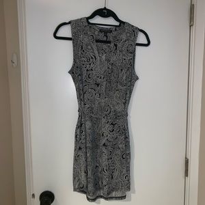 Banana Republic Summer Dress XS black and white